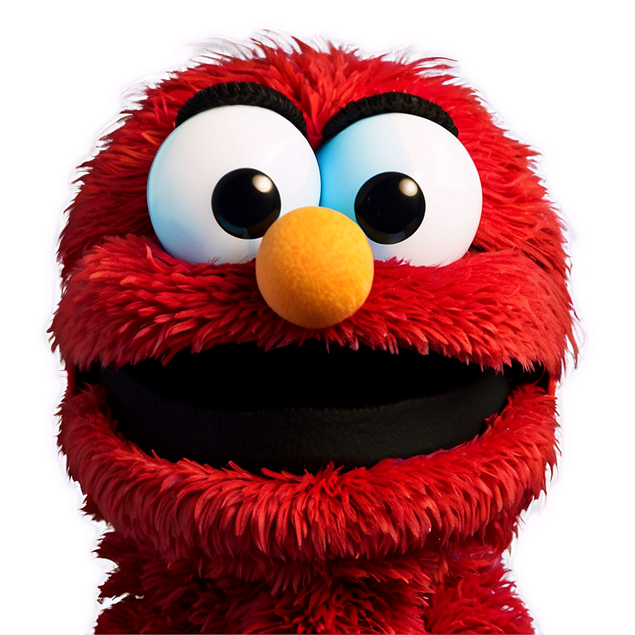 Colorful Elmo Face For Kids Png 76