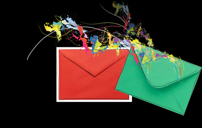 Colorful Email Explosion