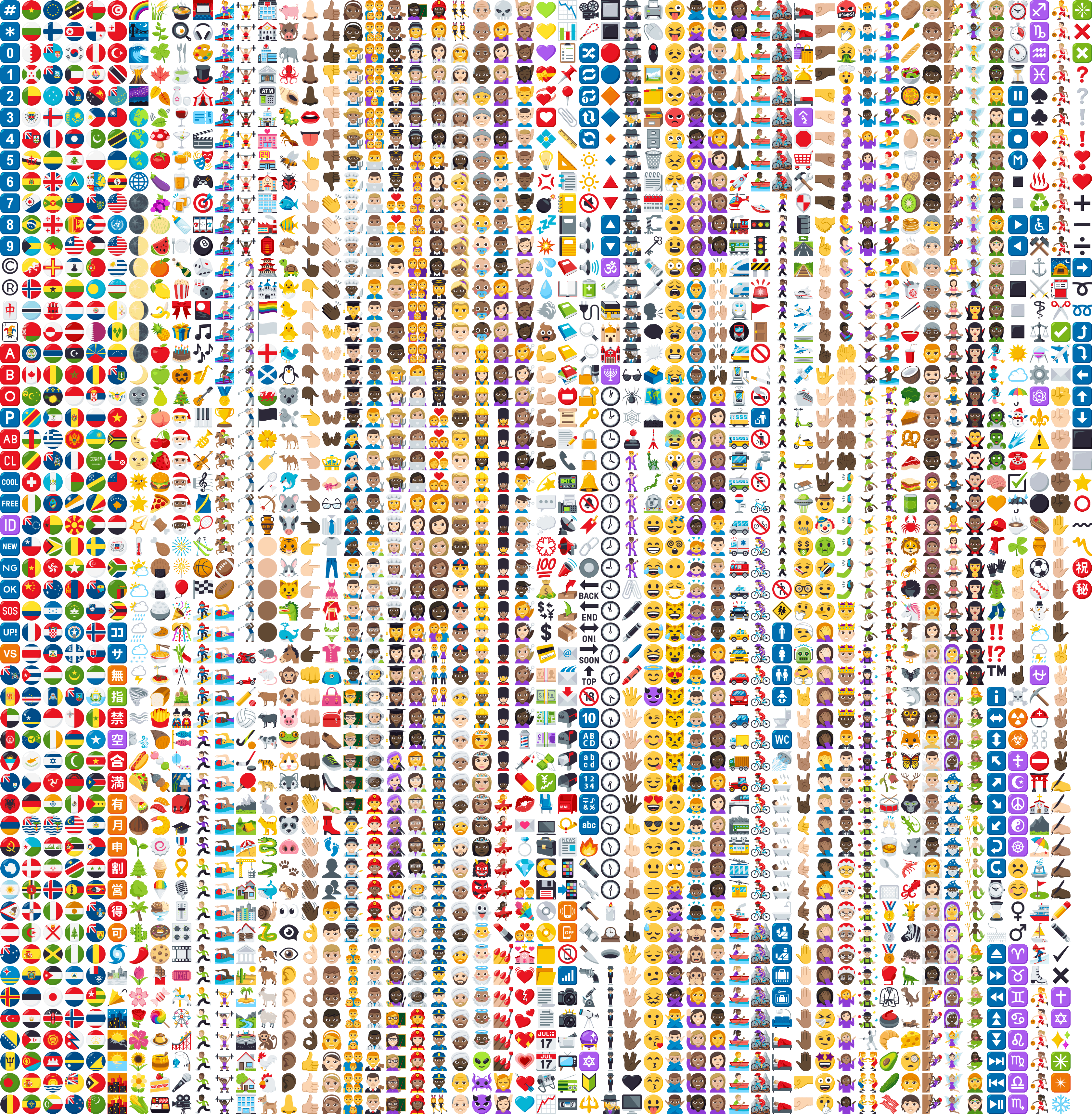 Colorful_ Emoji_ Collage_ Pattern