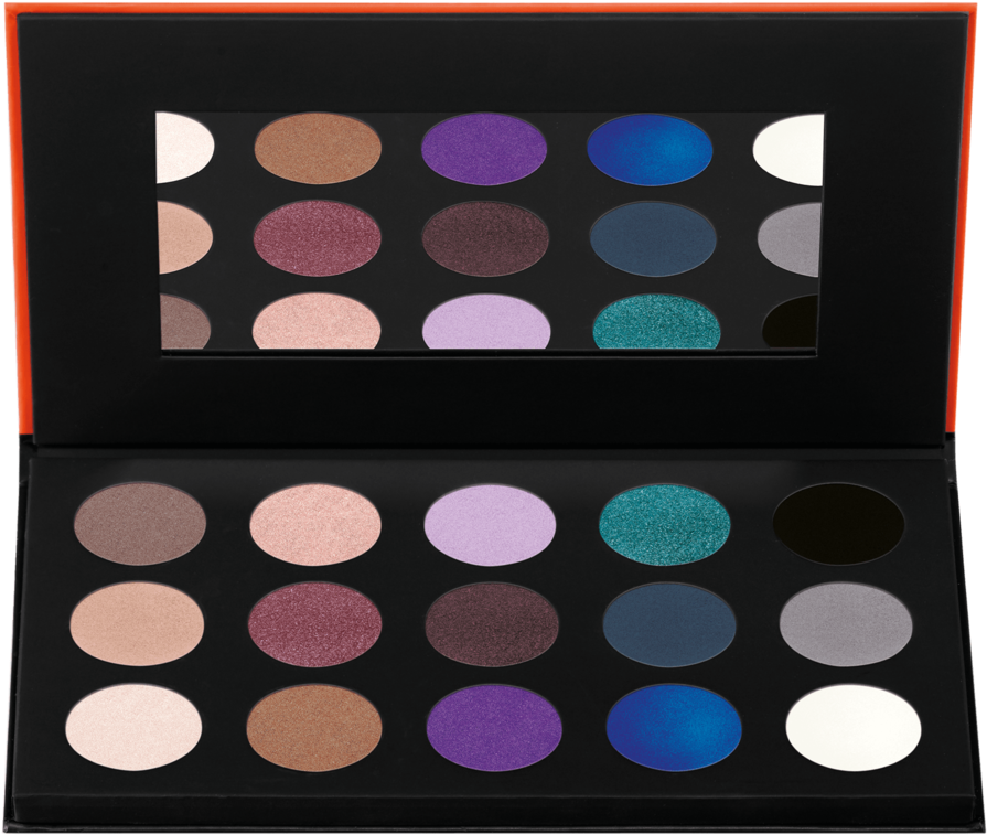 Colorful Eyeshadow Palette Makeup