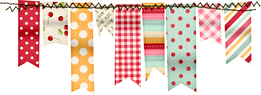 Colorful Fabric Bunting Banners