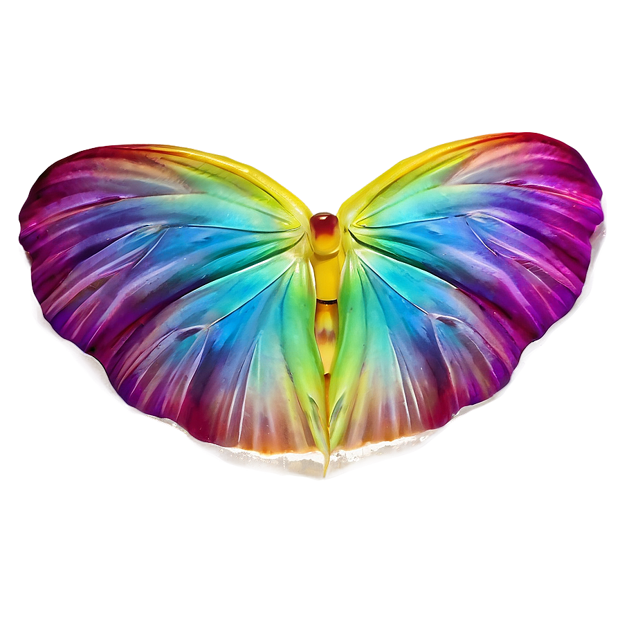 Colorful Fairy Wing Png 06132024