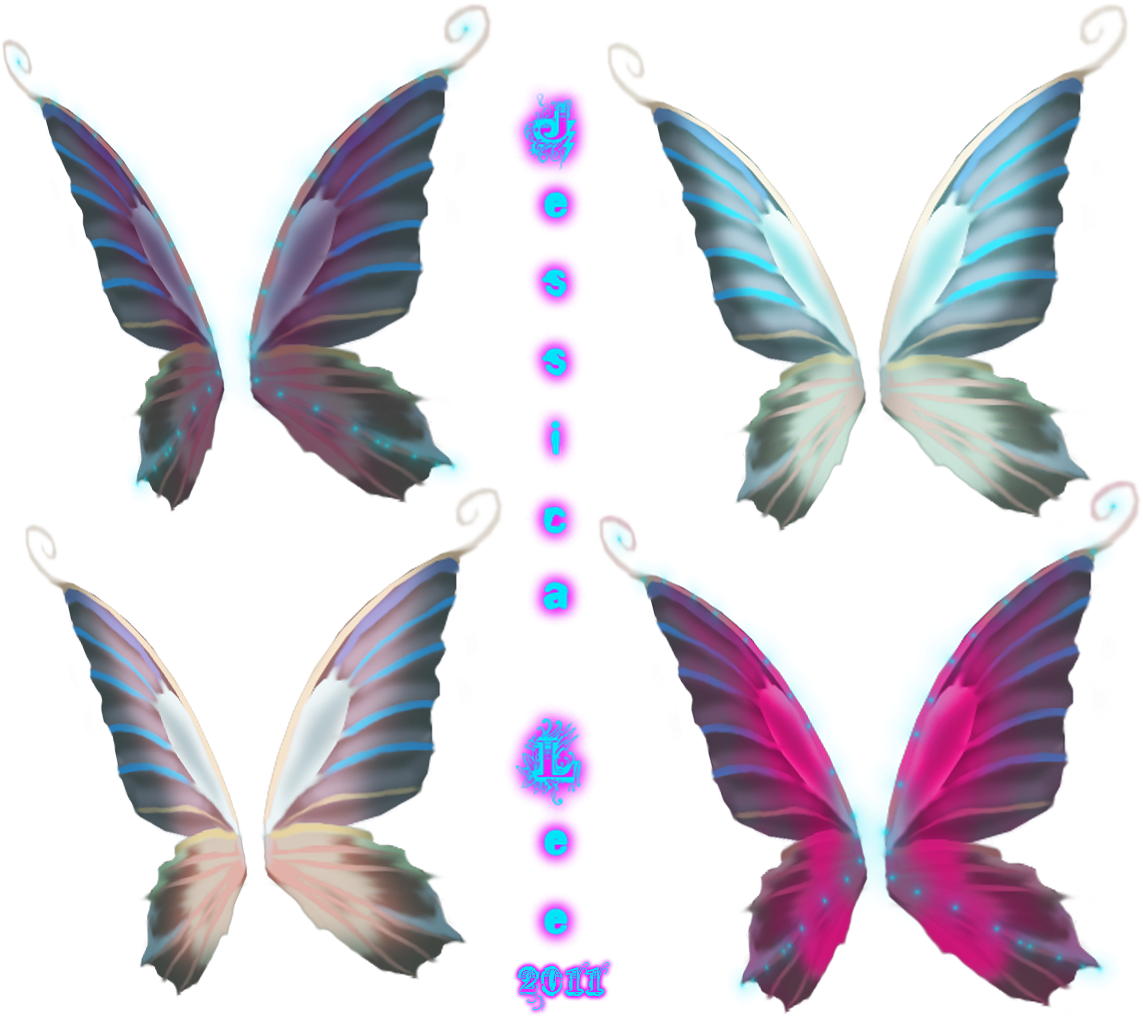 Colorful_ Fairy_ Wings_ Collection_2012