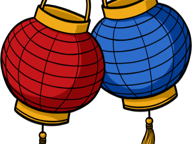 Colorful Festival Lanterns Illustration