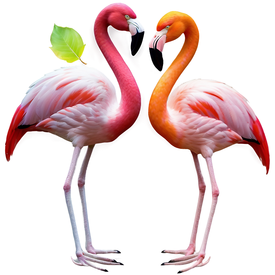 Colorful Flamingo Pattern Png Ohb34