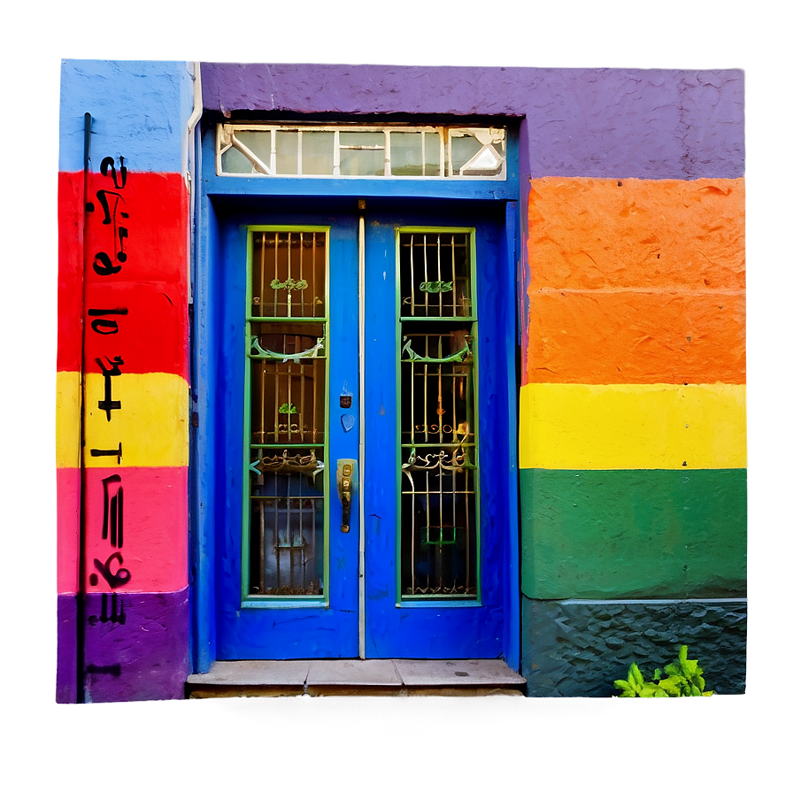 Colorful Front Door Png 71