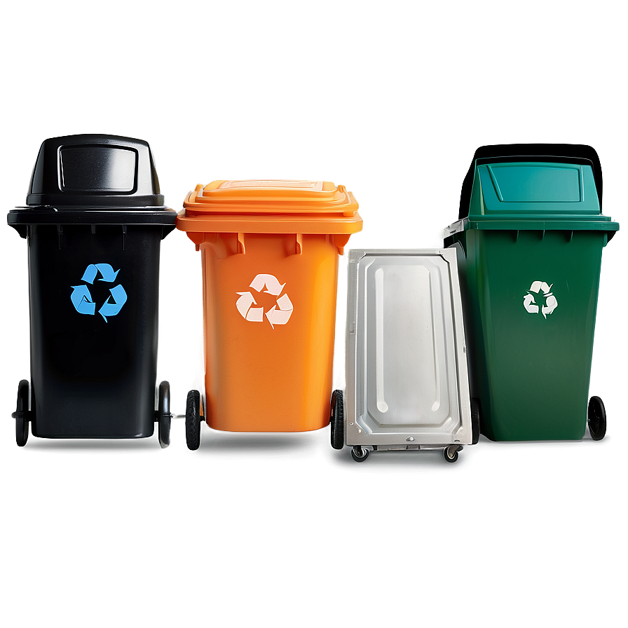 Colorful Garbage Can Png Ypr