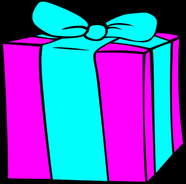 Colorful Gift Box Illustration