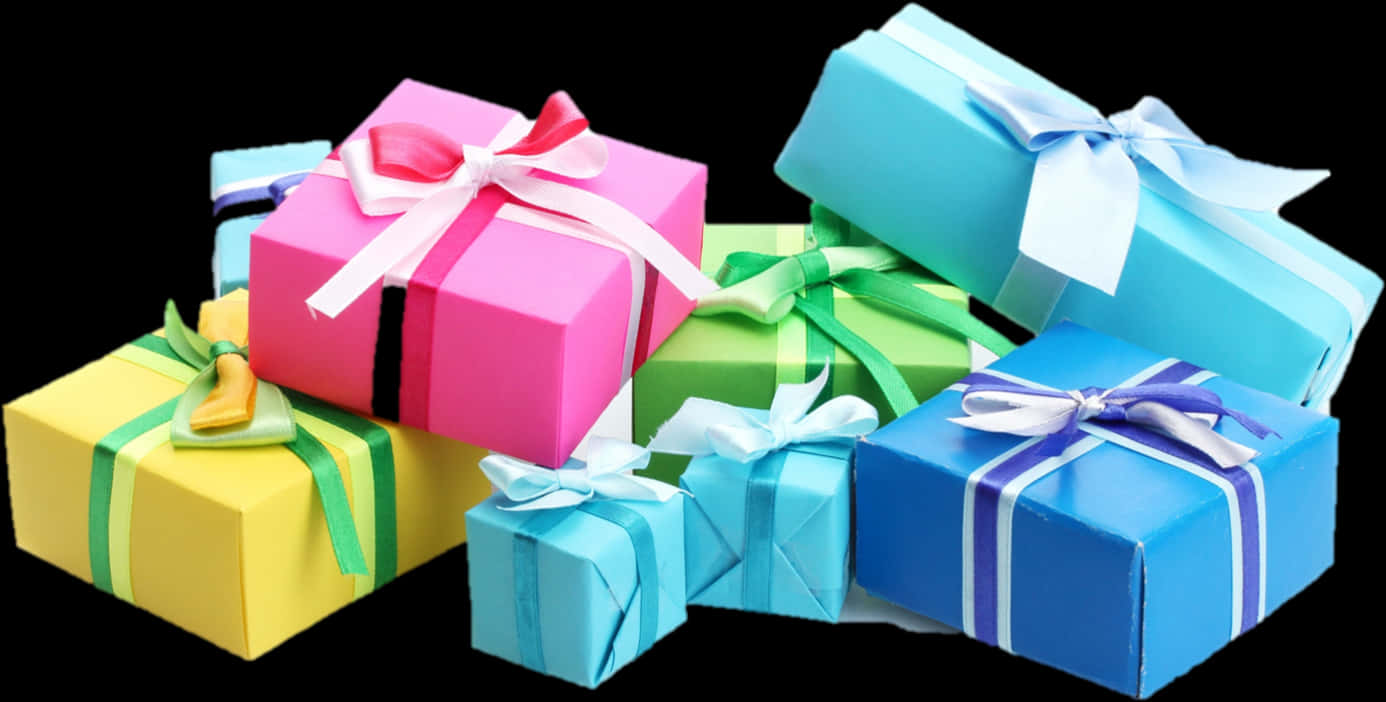 Colorful Gift Boxes Collection