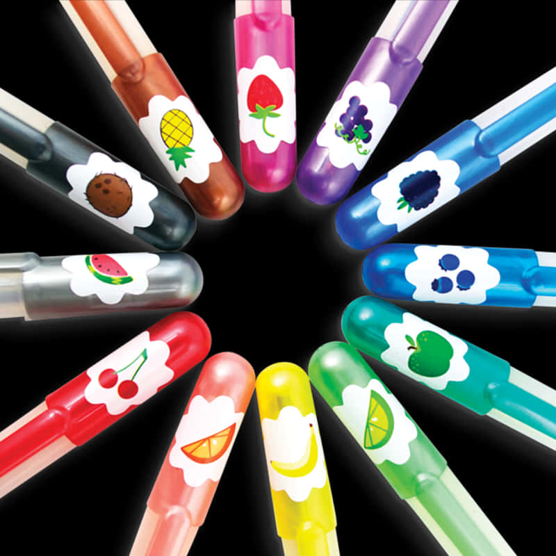 Colorful Glitter Pens Collection