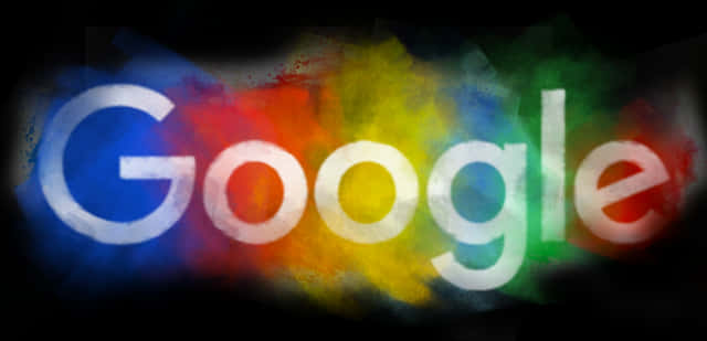 Colorful Google Logo Blur Background