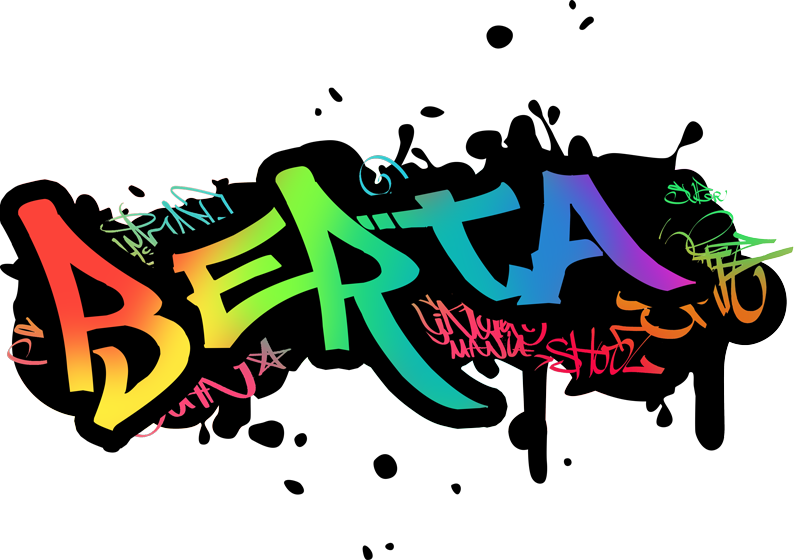 Colorful_ Graffiti_ Style_ Beata_ Text