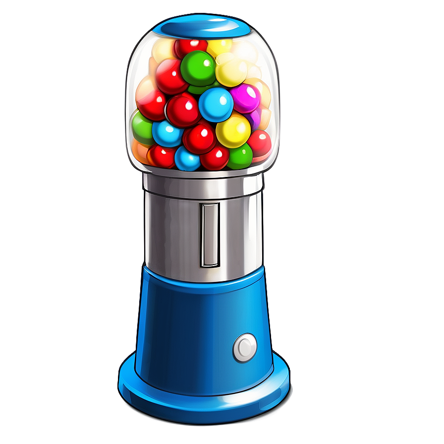 Colorful Gumball Machine Png 06292024