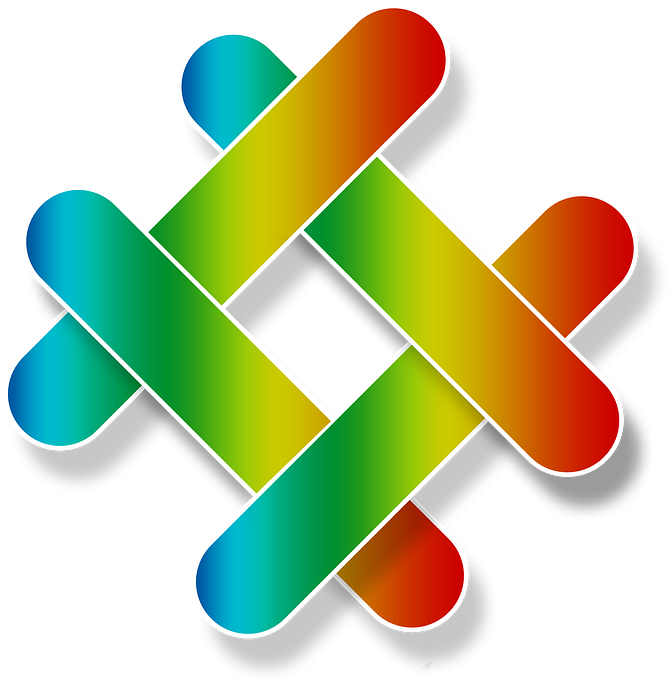 Colorful Hashtag Symbol