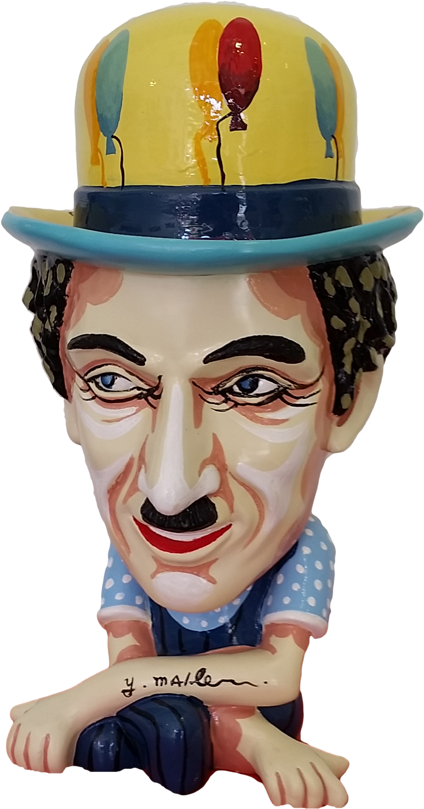 Colorful Hat Charlie Figurine