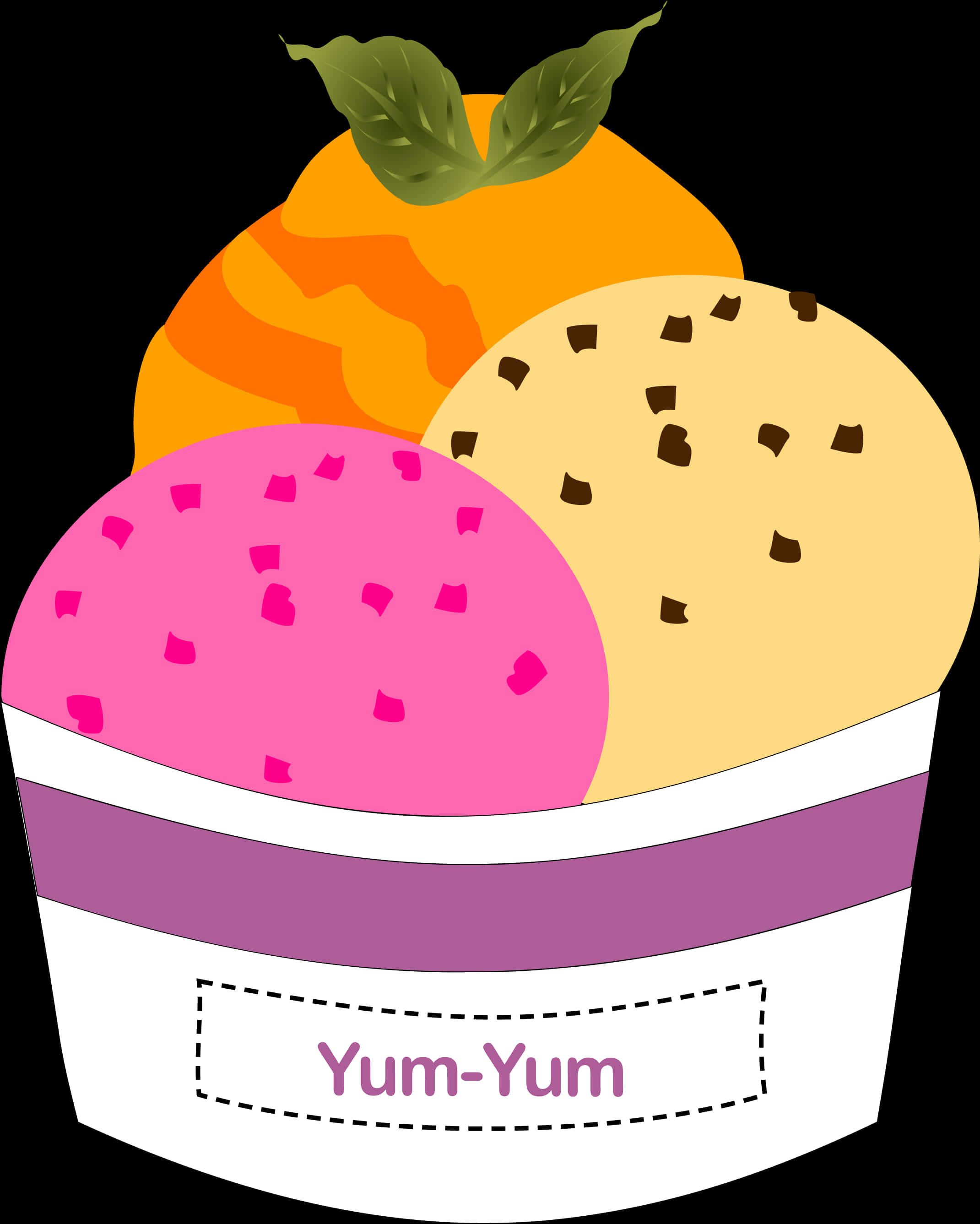 Colorful Ice Cream Clipart