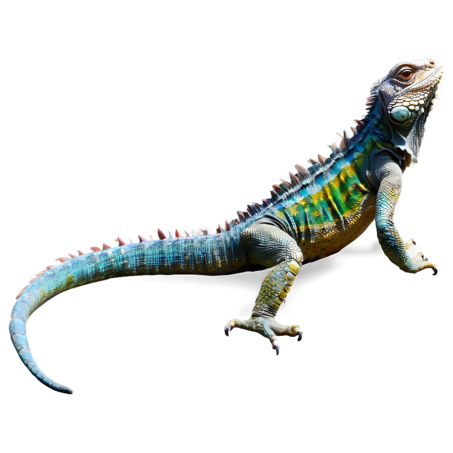 Colorful Iguana Png Jfd