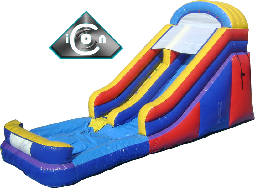 Colorful Inflatable Water Slide