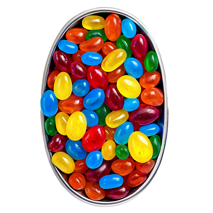 Colorful Jelly Beans Png 06292024