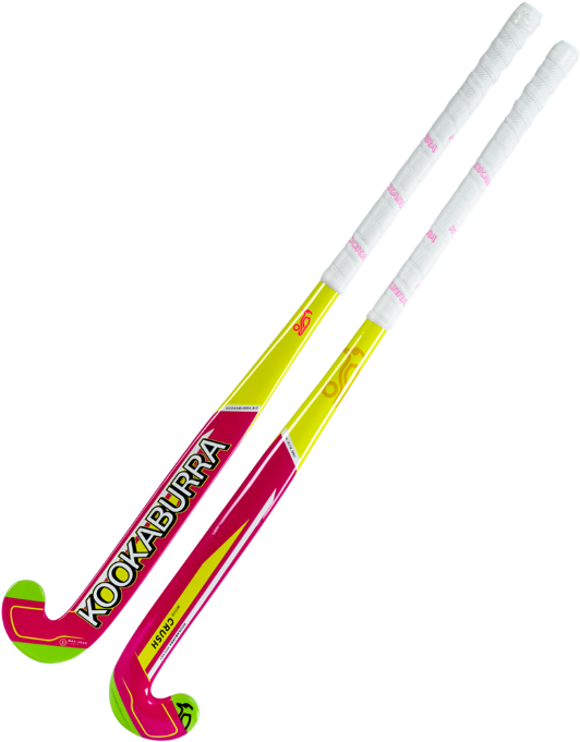 Colorful Kookaburra Hockey Sticks