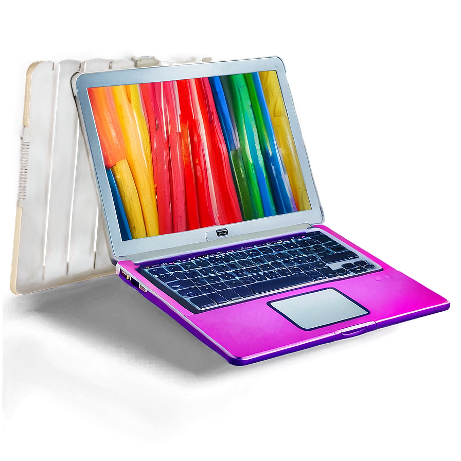 Colorful Laptop Draft Png Euk