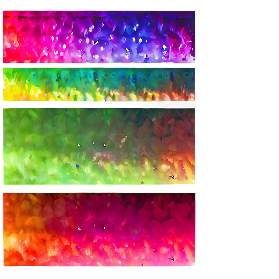 Colorful Light Leak Overlay Png Pbq