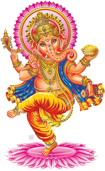 Colorful Lord Ganesha Artwork