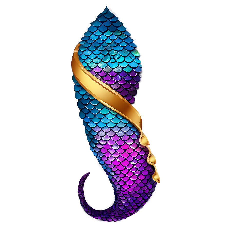 Colorful Mermaid Scales Png Rhp86