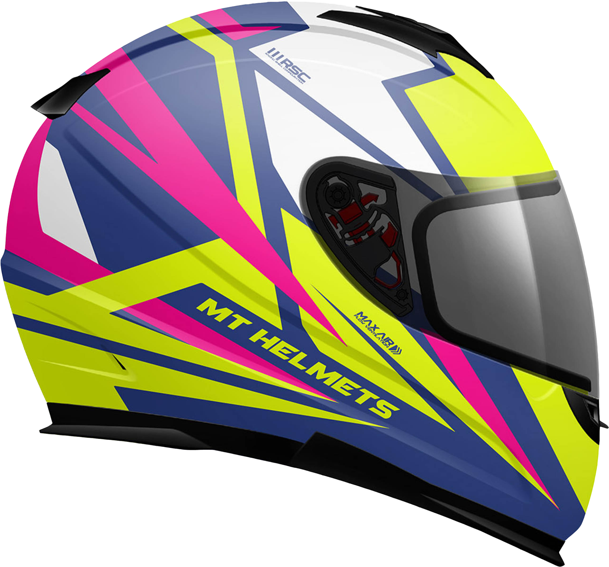 Colorful Motorcycle Helmet Design