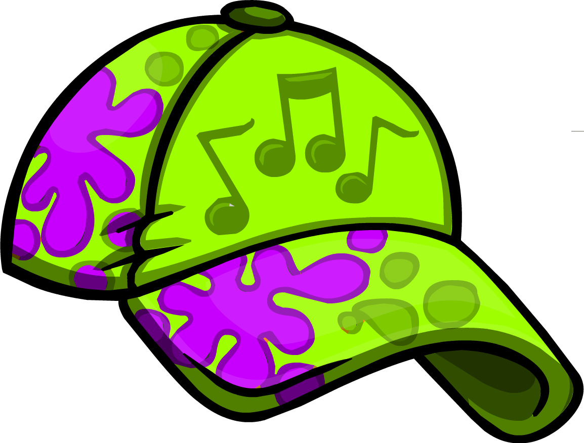 Colorful Musical Note Cap Vector