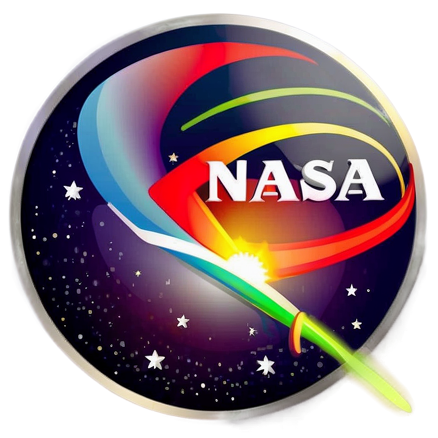 Colorful Nasa Logo Png 63