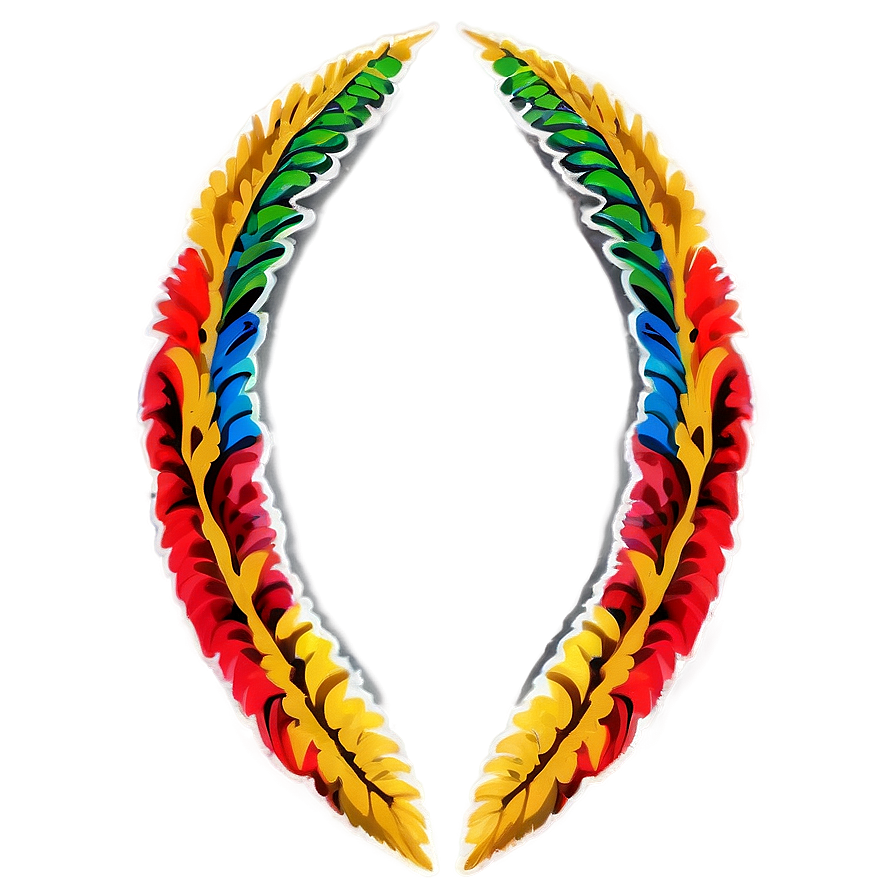 Colorful Neck Tattoo Representations Png Gix8