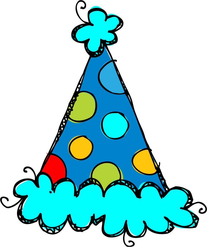 Colorful Party Hat Illustration