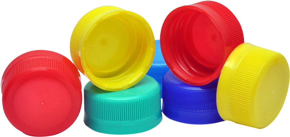 Colorful Plastic Bottle Caps