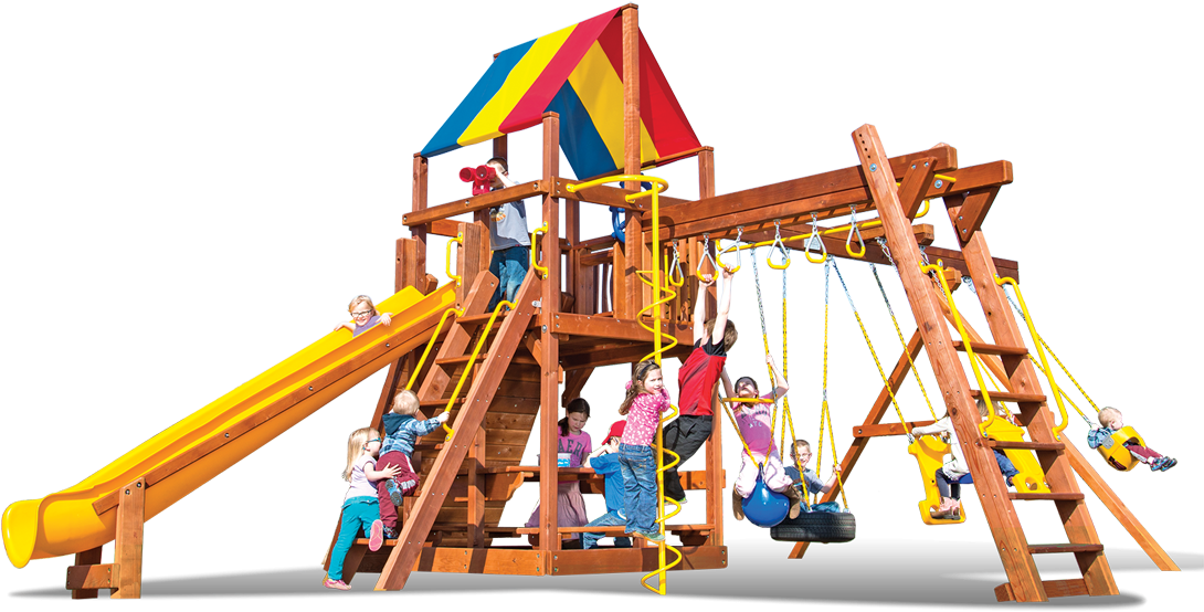 Colorful Playground Activity Center