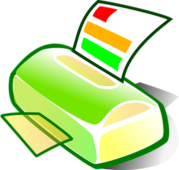 Colorful Printer Icon