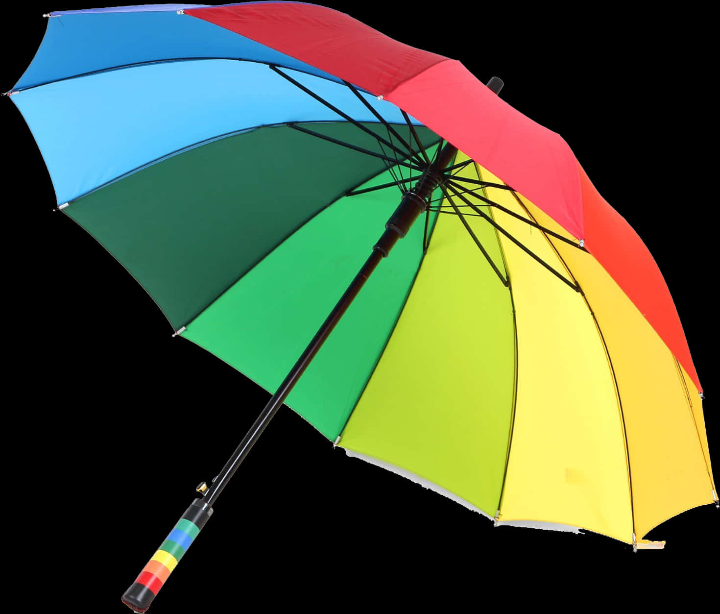 Colorful Rainbow Umbrella