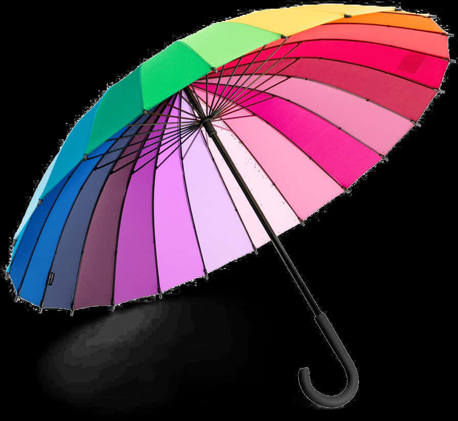 Colorful Rainbow Umbrella