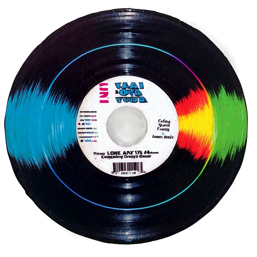 Colorful Record Label Png 05242024