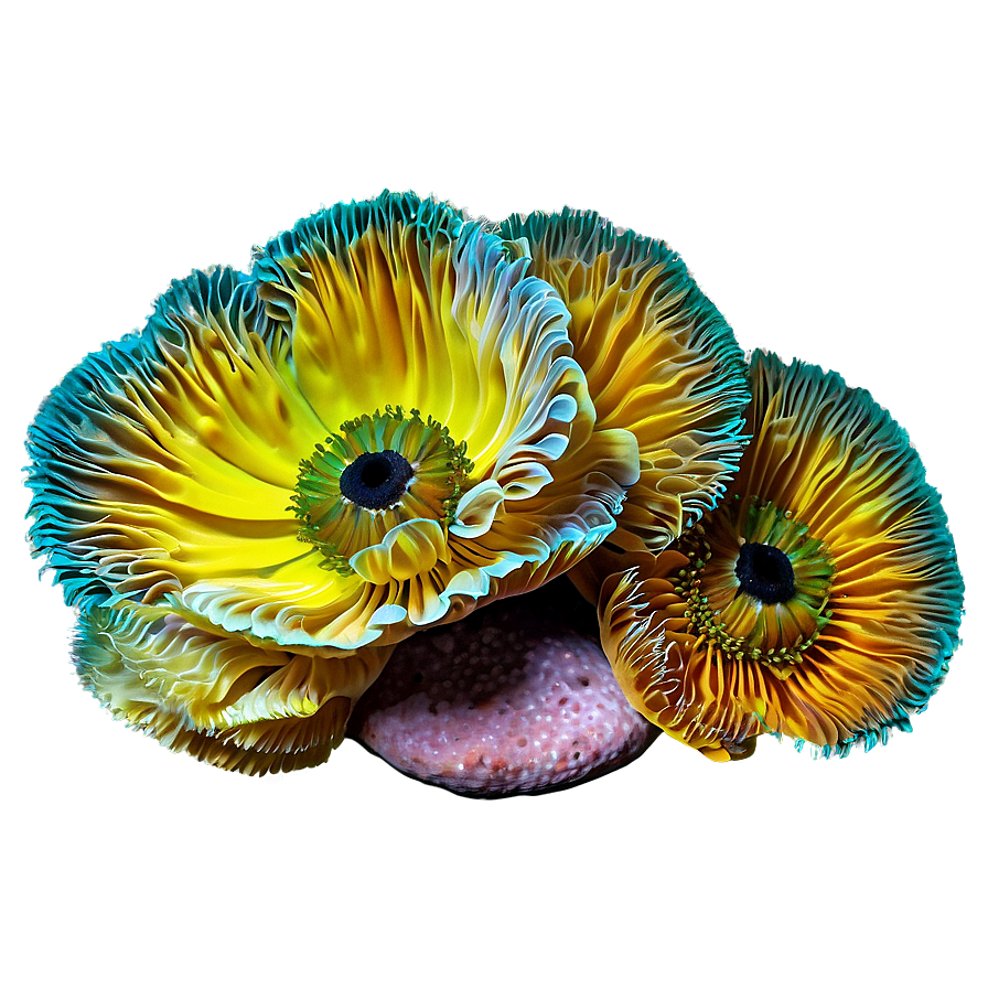 Colorful Reef Anemones Png 06292024