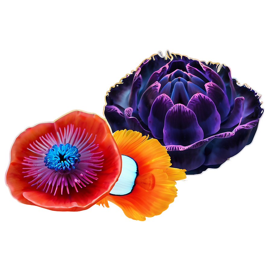 Colorful Reef Anemones Png Ljr10