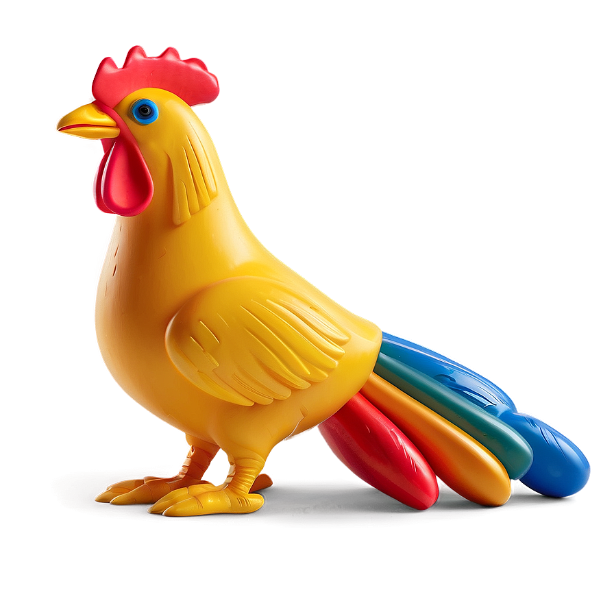 Colorful Rubber Chicken Png Lrr7