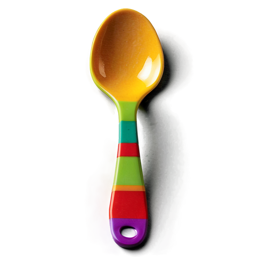 Colorful Salad Spoon Png 49