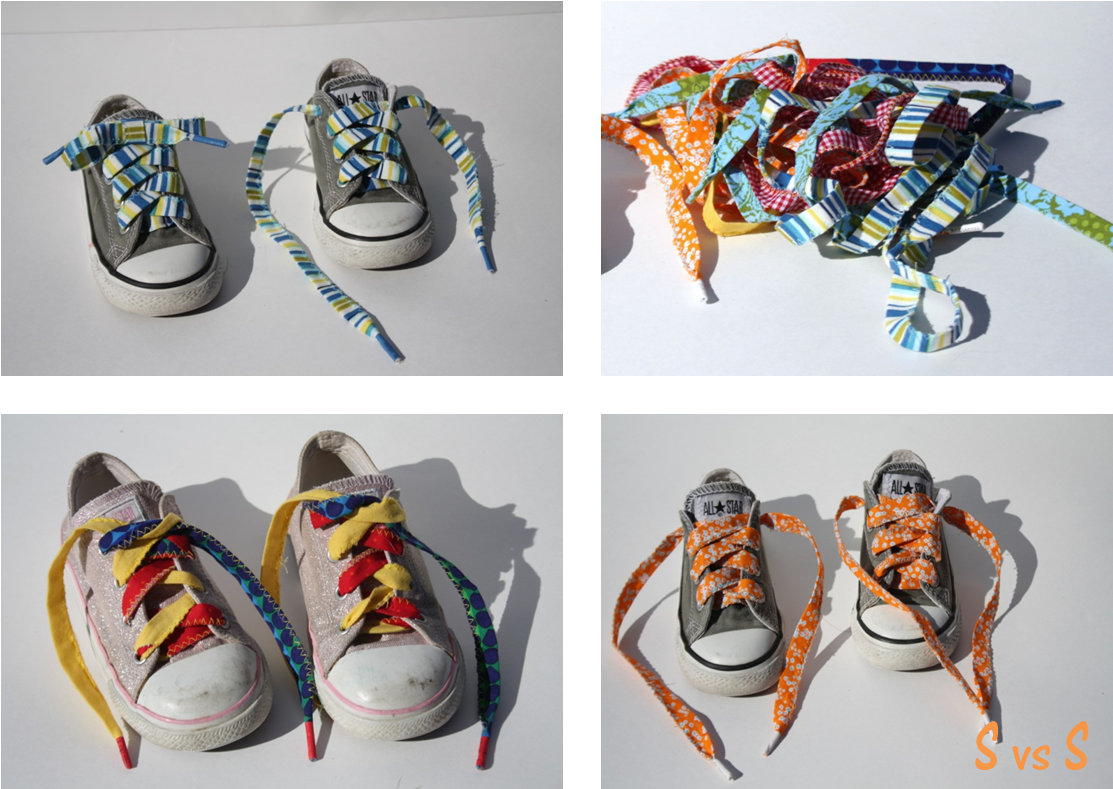 Colorful Shoelacesin Sneakers