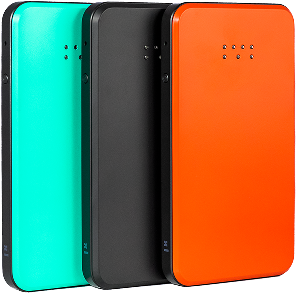 Colorful Smartphones Arrayed