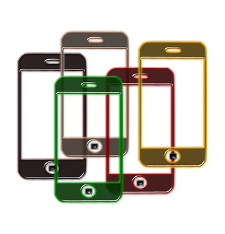 Colorful Smartphones Overlay