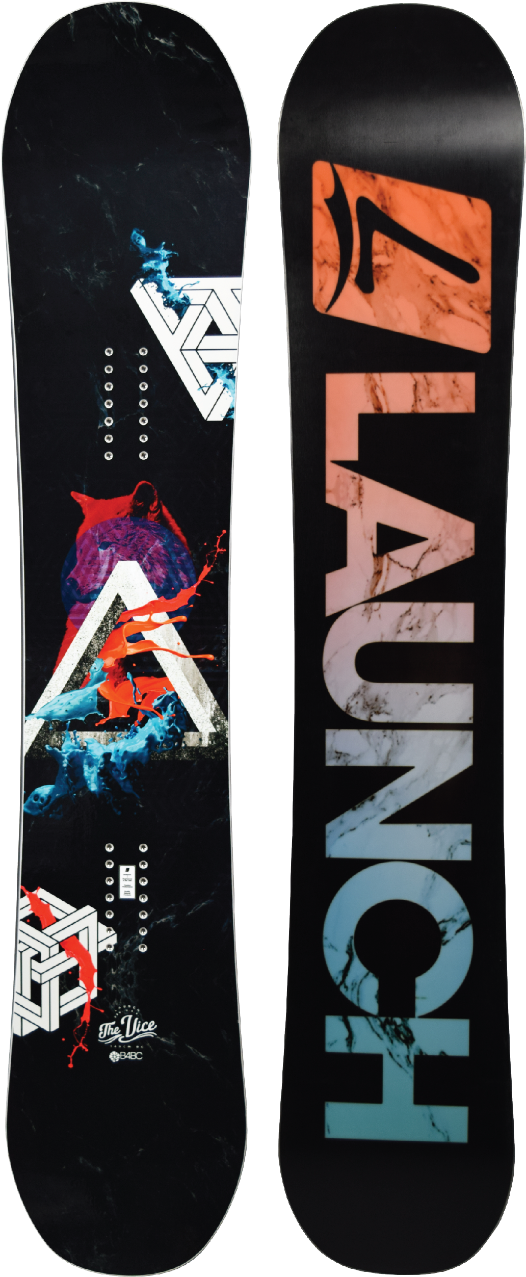 Colorful Snowboard Design