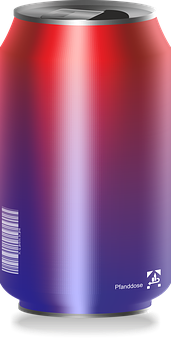 Colorful Soda Can Design