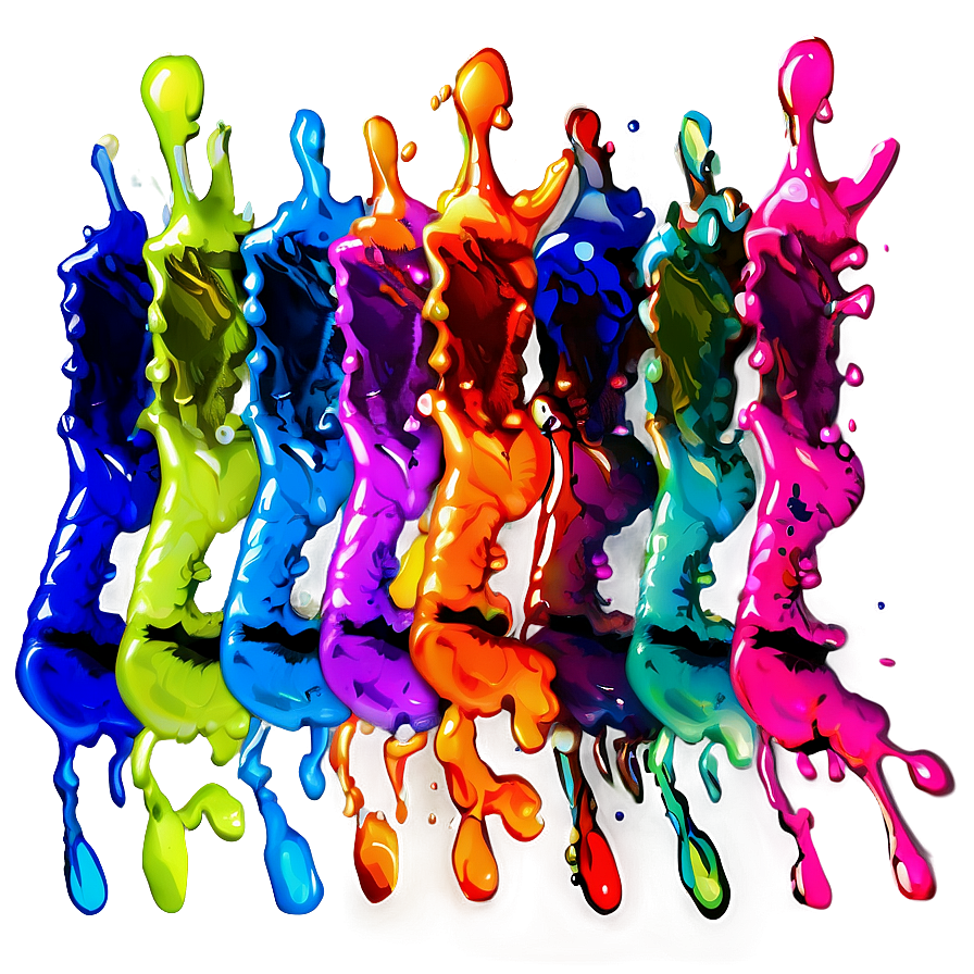 Colorful Splash Png Qnx