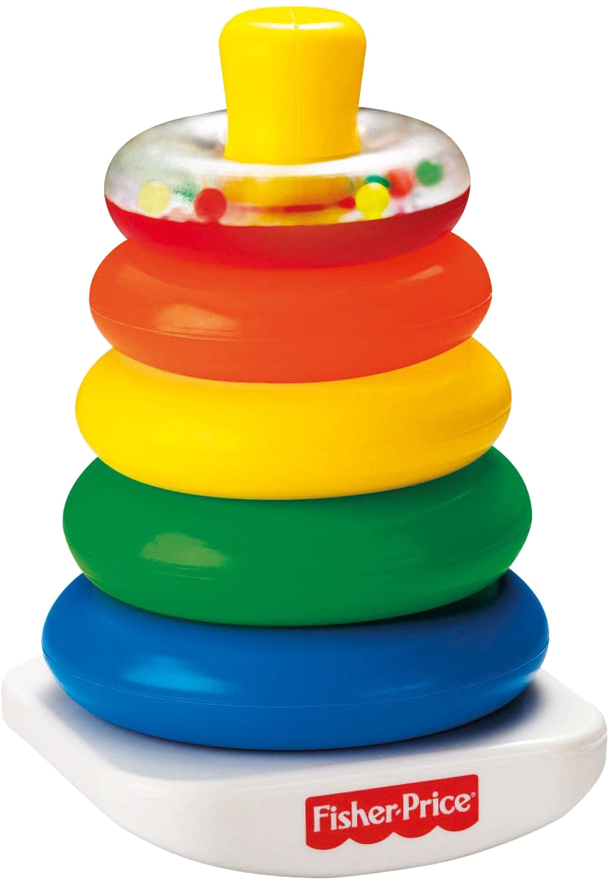 Colorful Stacking Rings Toy Fisher Price